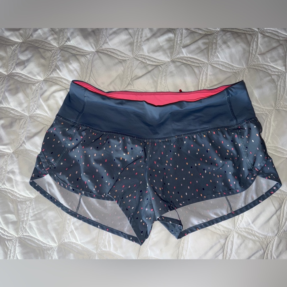 Lululemon speed up shorts size 6